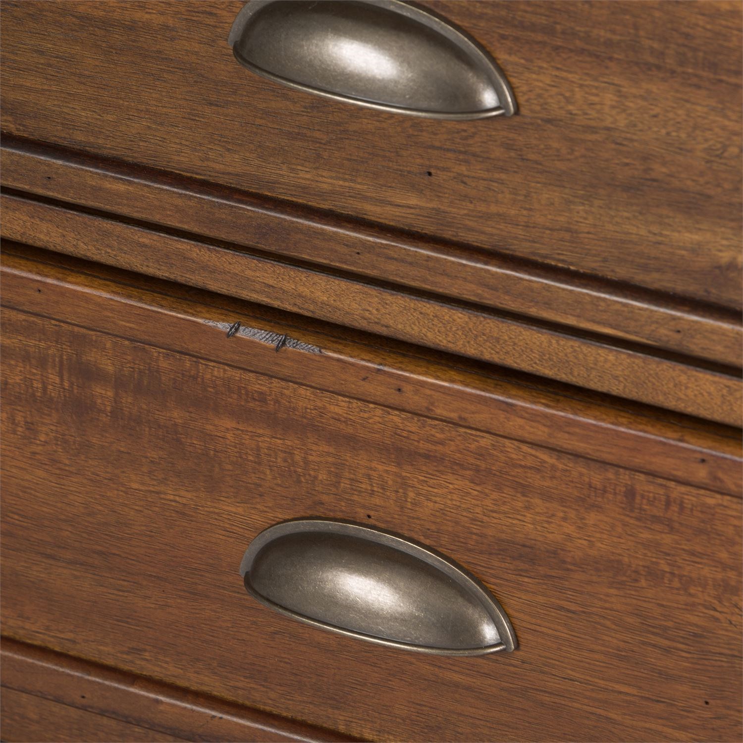 Liberty Furniture Arlington 411HO121 Industrial Credenza with Pull Out